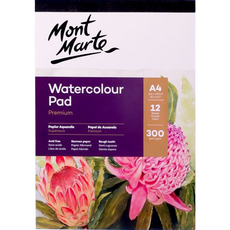Mont Marte 蒙瑪特 水彩畫速寫本 A4 300g 12入, 1個