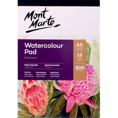 Mont Marte 蒙瑪特 水彩畫速寫本 A5 300g 12入, 1個