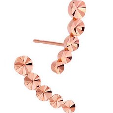 miniart 女款 14K GF 包金 Lua 針式耳環