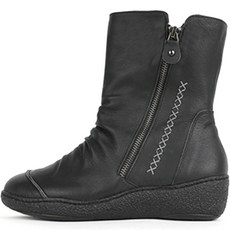 지쎄 제이슈 천연양가죽 수제화 기모안감 알티 미들부츠