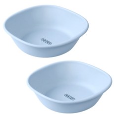모나코올리브 라파스텔 스퀘어 대야 대형, 스카이, 2개