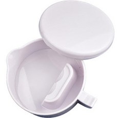 Liz Janey 大容量魚墨水碗 01 純白色人造陶瓷墨水漿, 1個