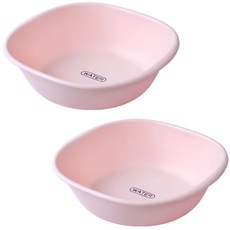 MONACO OLIVE Lapastel 方形臉盆 大型, 2個, 粉紅色