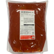 TAEWONFOOD Tajun披薩調味醬-K, 3kg, 1個