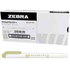 ZEBRA MILDLINER 螢光筆, 橄欖綠, 10個