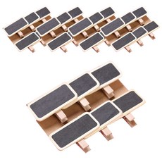 라이프스윗 미니 칠판 다용도 메모 클립 사진 집게 사각 30p, 나무