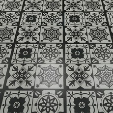 Yesso復古黏貼式地板裝飾瓷磚 BA30305, 混合顏色, 1個