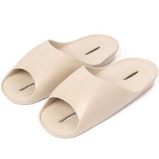 OHOO2 카누 eva 욕실 슬리퍼, 베이지, 1개