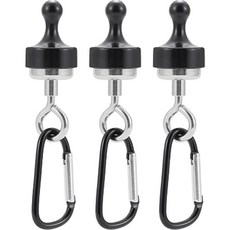 戶外露營磁吸登山扣掛勾, 混色, 3個