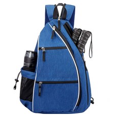 일반 라켓 테니스 백팩, 블루, 1개