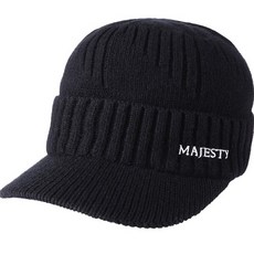 MAJESTY 女士針織帽, 黑色的, 1個