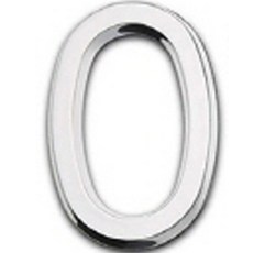 편스토어 번호 안내 표지판 디지털실버, 0, 1개