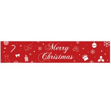 Bellevie 聖誕桌巾, 180 x 35 cm, 5, 1個