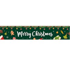 Bellevie 聖誕桌巾, 180 x 35 cm, 1, 1個