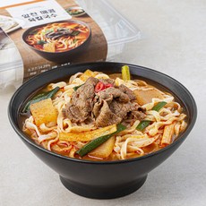 마이셰프 알찬 매콤 육칼국수 밀키트, 1개, 700g