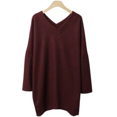 린다샵 여성용 라호온 박시 긴팔 니트 cpnt4061k2a