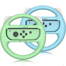 UPMARKET 任天堂 Switch Joy-Con 貓手柄賽車輪 2件套動物之森, 1套, 單品
