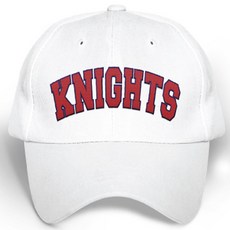 Knights Armament 棒球帽, 白色