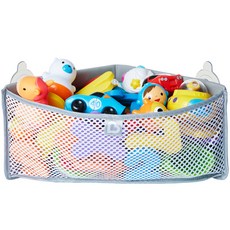 munchkin 滿趣健 沐浴玩具收納箱, 灰色, 1個