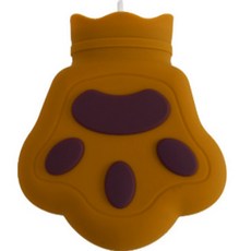 Mondspot 矽膠迷你保溫熱水袋 JNH828 棕色, 1個