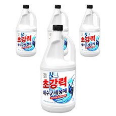 Saenghwalgongsik 超強力排水管清潔劑, 2L, 4個