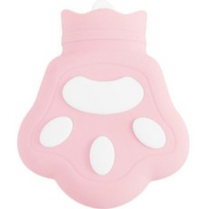 Mondspot 矽膠迷你保溫熱水袋 粉紅色 JNH828, 1個