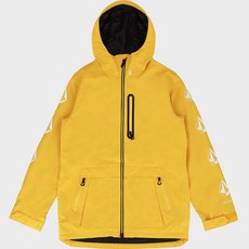 VOLCOM 鑽石圖案連帽外套 VA204JS804YL