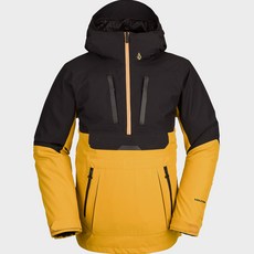 VOLCOM 半拉鍊式拼色連帽滑雪外套 VU214JS810