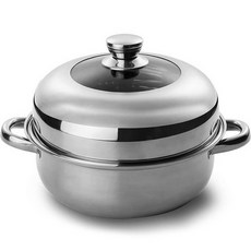 VAIMAR Coco萬能不鏽鋼蒸鍋 電磁爐適用, 1個, 28厘米