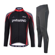 2ndwind 男士 Drebon 刷毛運動衫 + Windwall 防風緊身褲套裝 JFT