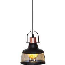 WONHA 餐桌燈 室內裝潢 吊燈 孟克, 玻璃 + 黑色