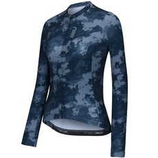 nSR RIDInG 女款 Club 迷彩長袖車衣