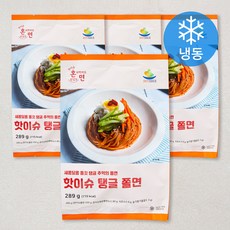 핫이슈 탱글 쫄면 (냉동), 289g, 4개