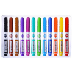 오션마리나 MP3904 컬러 보드 마카, 1세트, 12색