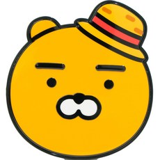 KAKAO FRIENDS 夏日野餐臉型纖薄手機支架, 萊恩, 1個