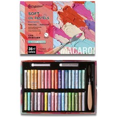 giorgione 軟油彩馬卡龍, 1個, 36色