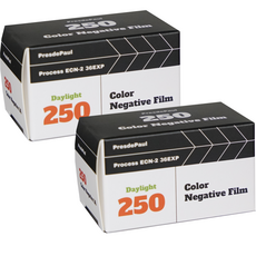 PresdePaul 250D 2卷36張底片彩片+顯影掃描服務, 1套, 單品