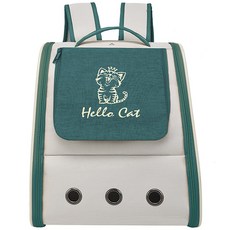 PASTEL PET Pet Hello Cat 手提包, 綠色