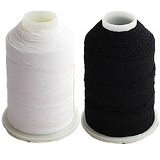 COTS 小型橡膠線 2入, 白色 + 黑色, 1套