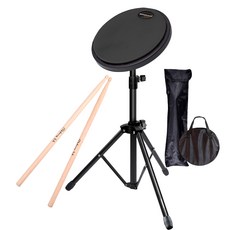MONACO OLIVE Readme 攜帶式爵士鼓練習鼓板全套, 1套, 黑色