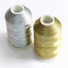 COTS 小型金屬線2件組, 金色, 銀色, 1700m