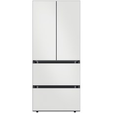 [색상선택형] 삼성전자 비스포크 김치플러스 4도어 키친핏 김치냉장고 420L 방문설치, RQ42B94P1AP