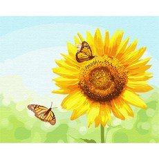 Play about DIY Pipo 油畫傑作繪畫套組 50 x 40 厘米, 向日葵的愛