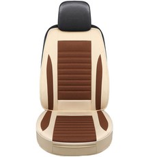 River Fox 車用坐墊+背部套, 1組, 棕色