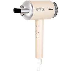 Trisa 頭髮美容院吹風機 THD-5000 1600W, 米色銀