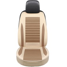 River Fox 車用坐墊 + 椅背套組, 1套, 米色