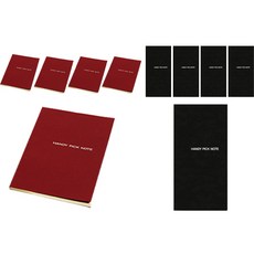 Daystory Handy Pick手冊 32張 2款 x 5入組, 1套, 紫色 + 黑色