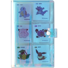 리코즈 띠부씰 240포켓 콜렉트북, 홀로그램, 40매, 1개