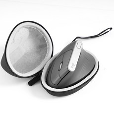 Gemst 羅技 MX Vertical 滑鼠專用便攜保護殼 收納包 LEF GV009, 黑色