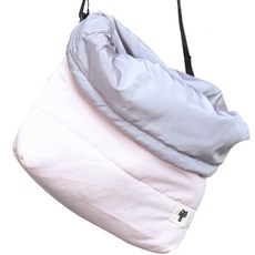 PETSMON 寵物鋪棉外出斜背包, 粉紅色